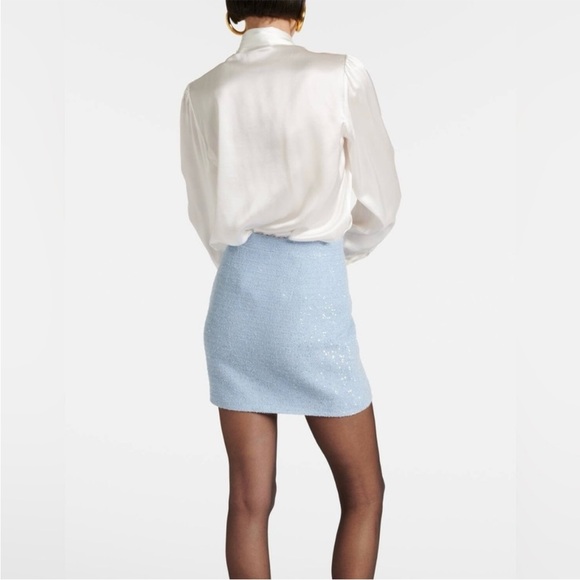 Akris Punto Metallic Sprinkle Skirt - Picture 2 of 12